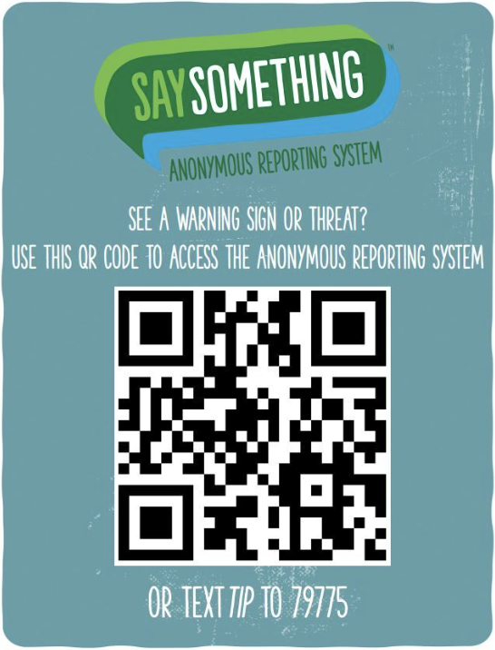 Say Something QR Code